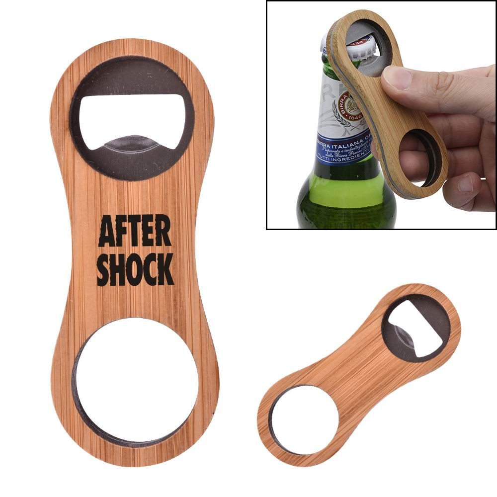 Bamboo Bottle Opener