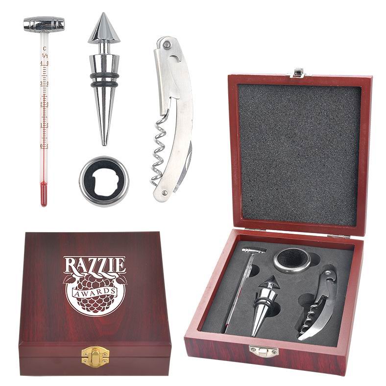 4-Pc Wine Tool Set