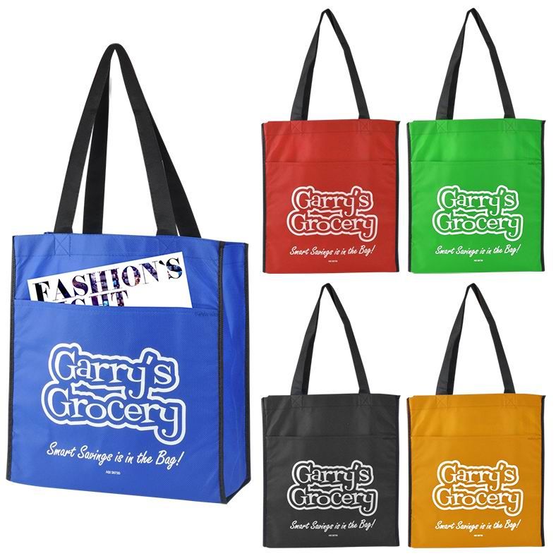 Tote Bag With Pocket 