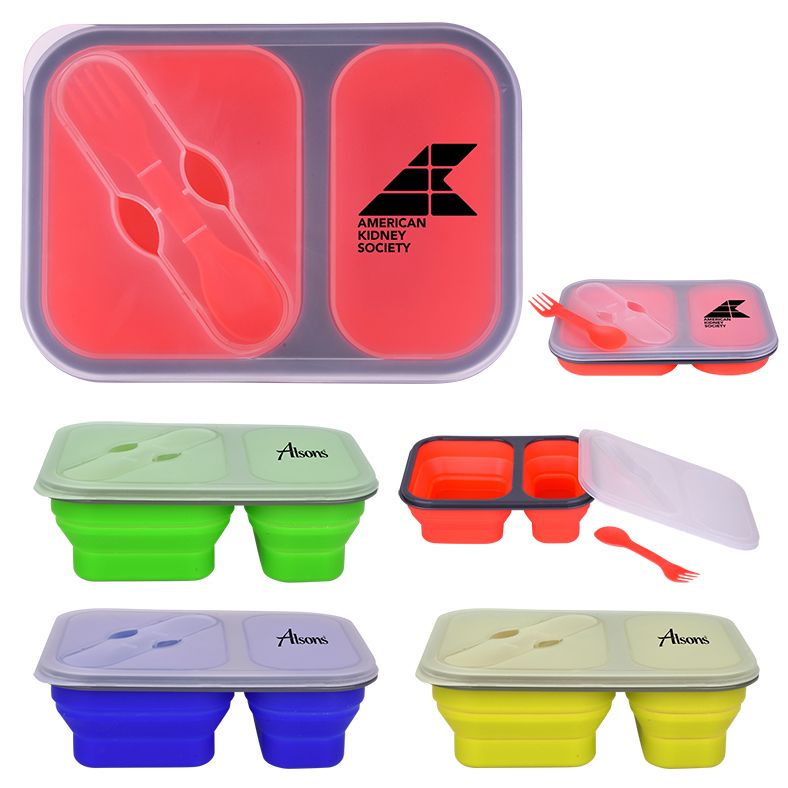 Silicone Collapsible Lunch Box