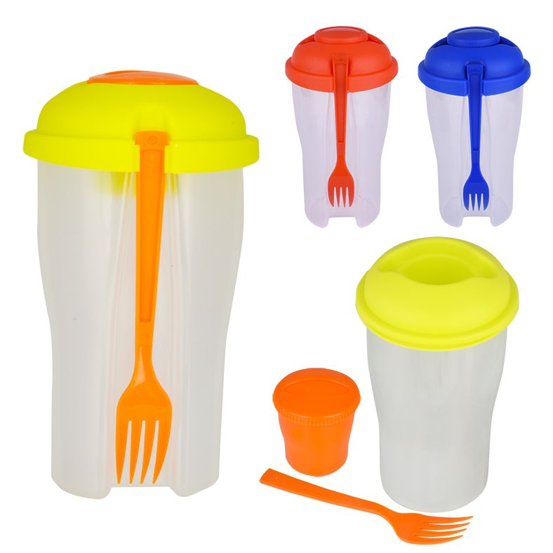 Plastic Salad Shaker Tumbler