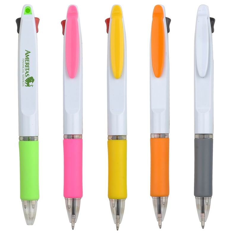 2 in 1 Plastic Ballpen