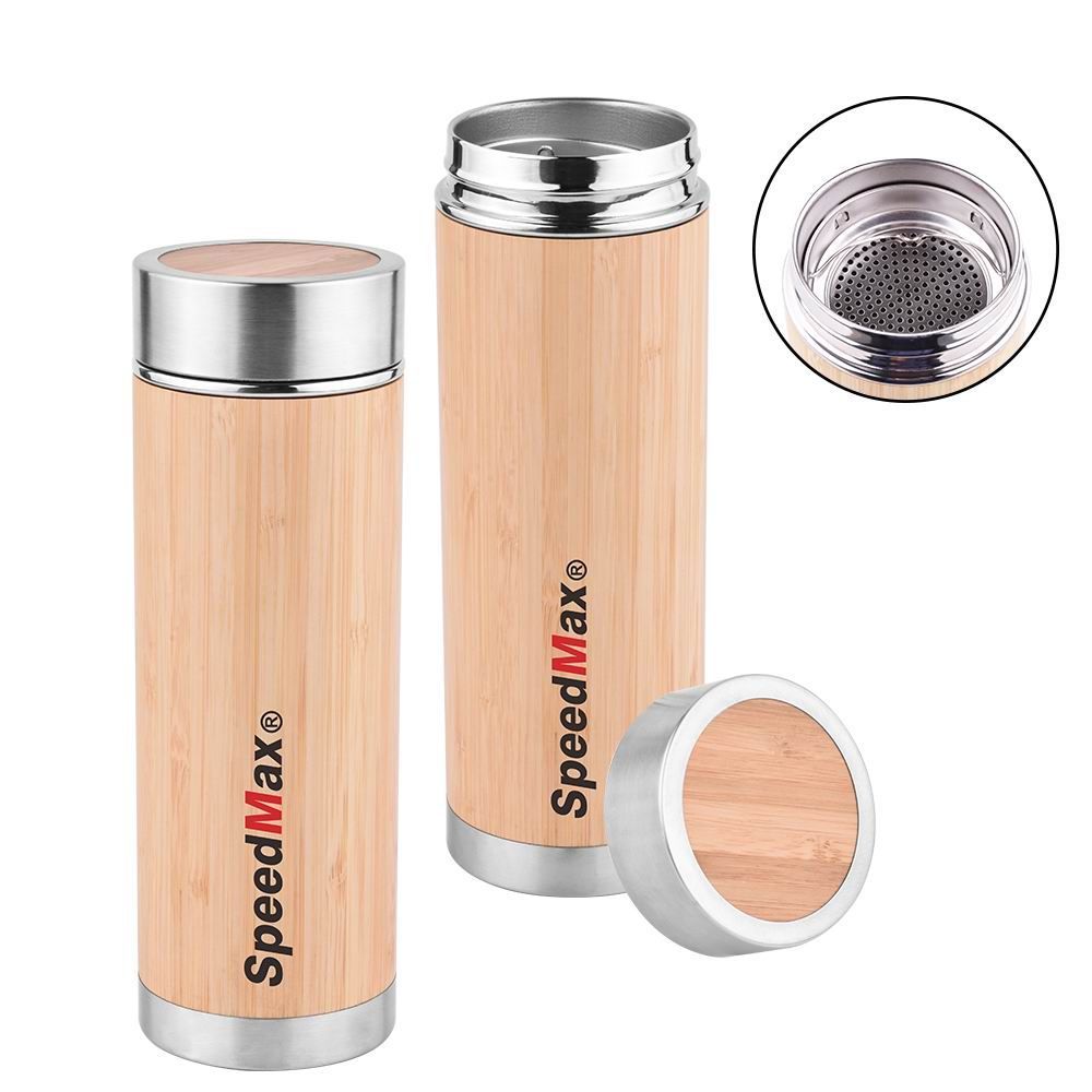 350ml Bamboo Thermo Tumbler