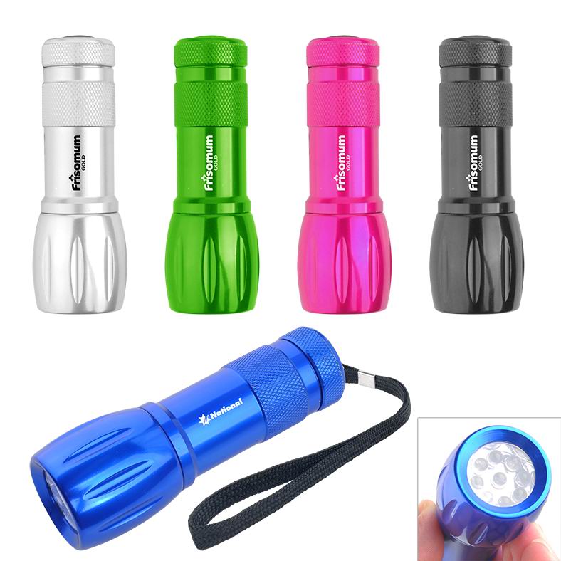 9 LED Aluminum Flashlight