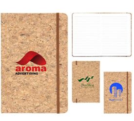 A5 Cork Cover Notebook 