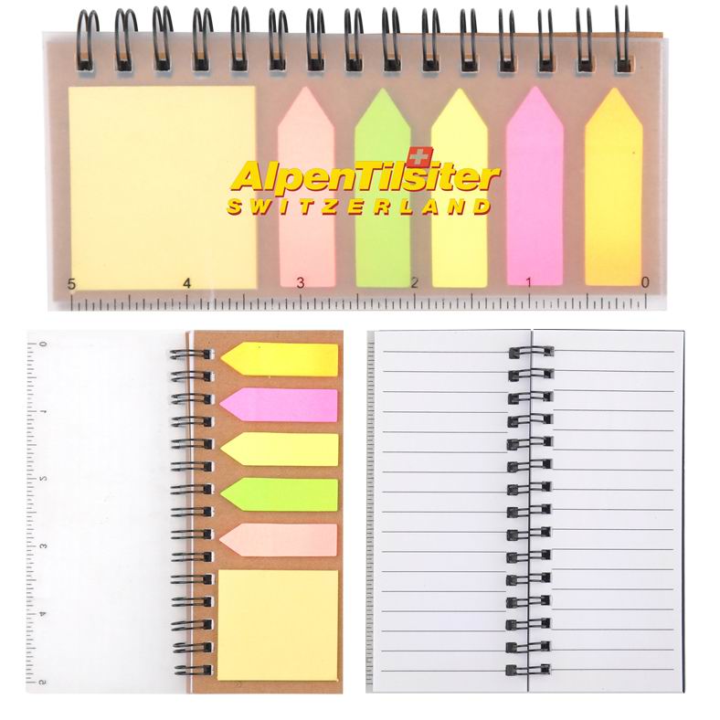 Pocket Notebook With Sticky Notes