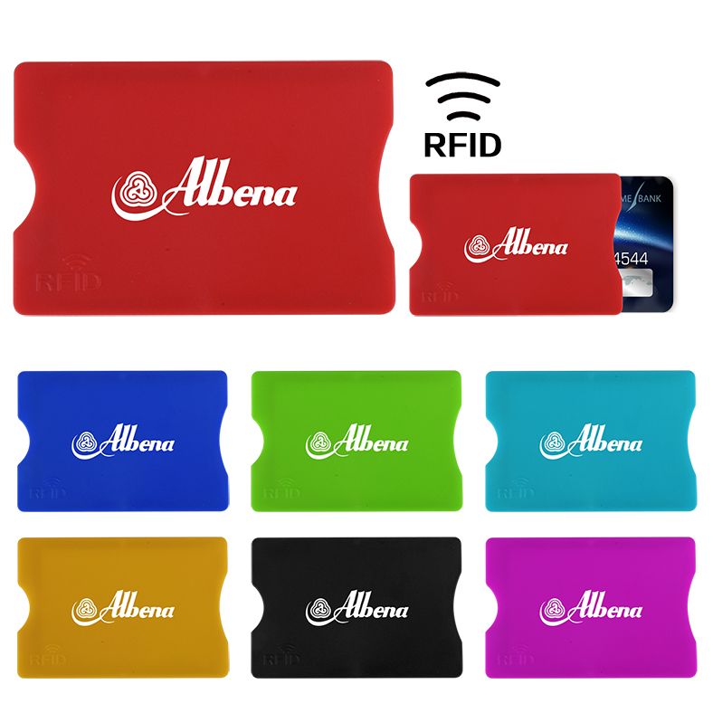 Plastic Rfid Blocking Credit Card Holder 