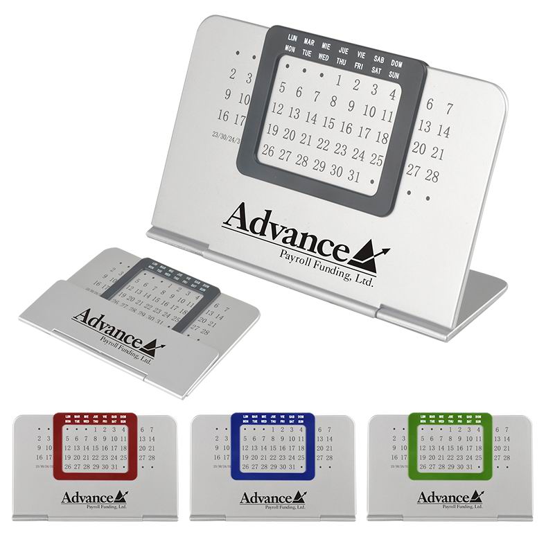 Plastic Desk Calendar