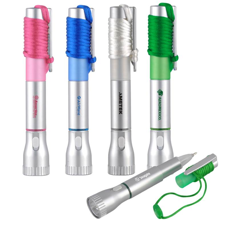 Flashlight With Light-up Pen