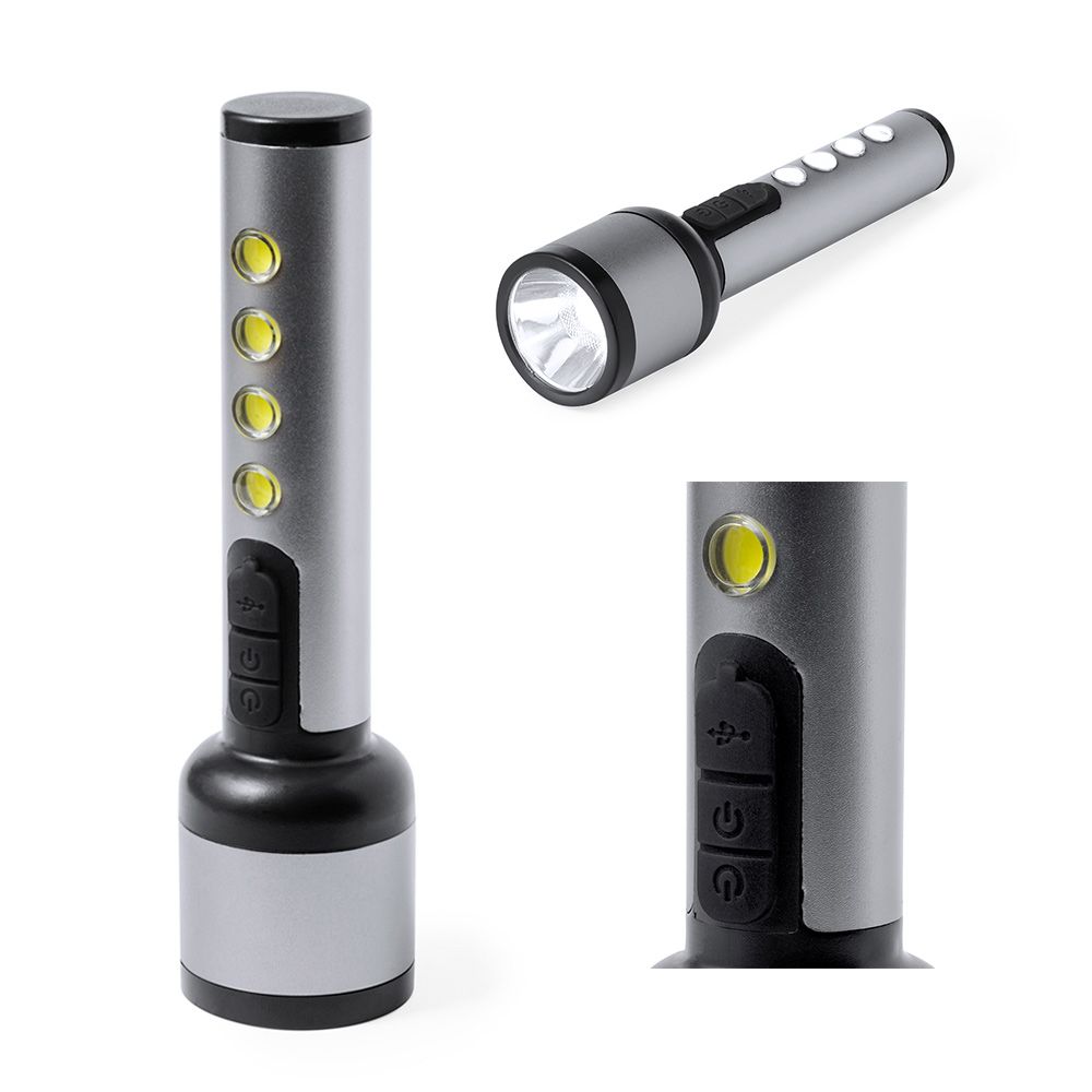 Aluminum COB Flashlight