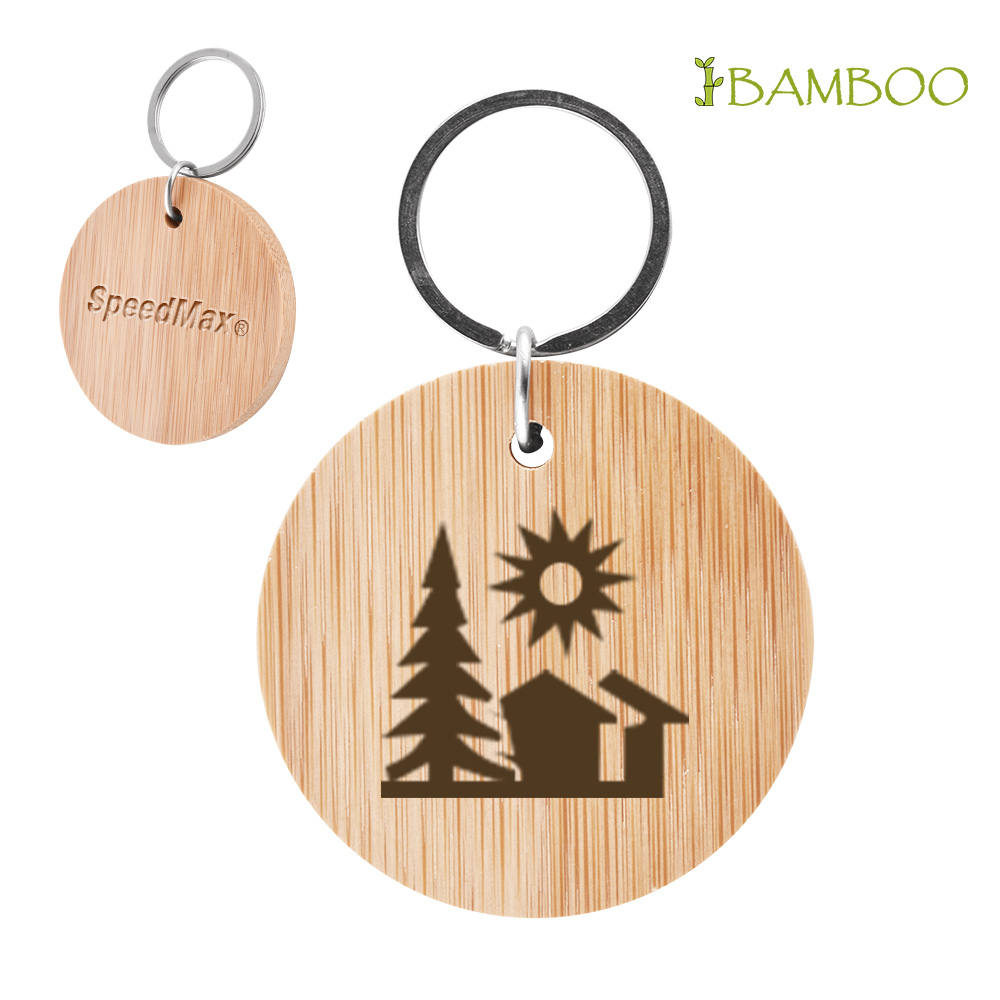 Bamboo Keychain