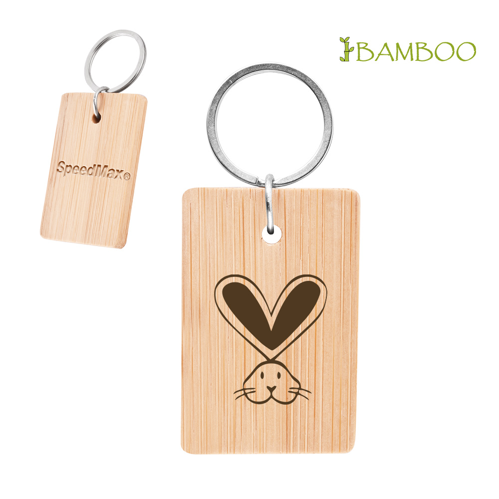 Bamboo Keychain