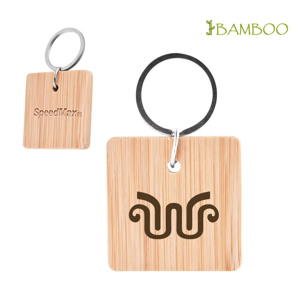 Bamboo Keychain