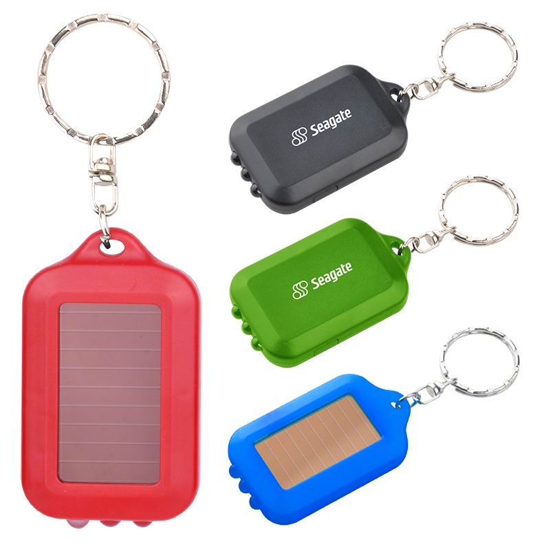 3 LED Solar Keychain Light