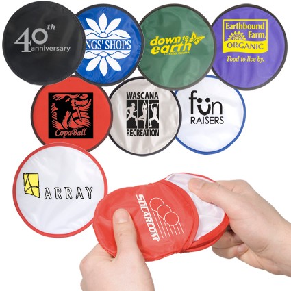 Foldable Frisbee With Matching Pouch