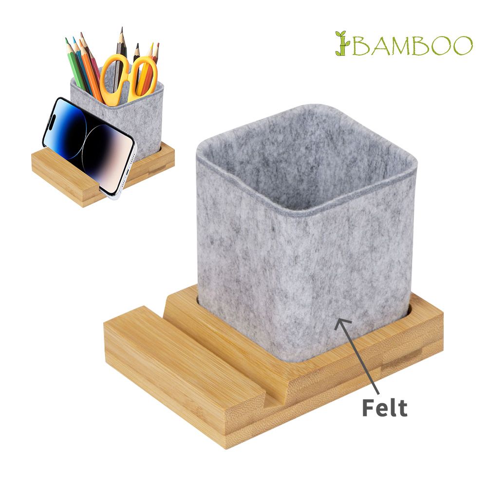 Bamboo Pencil Holder