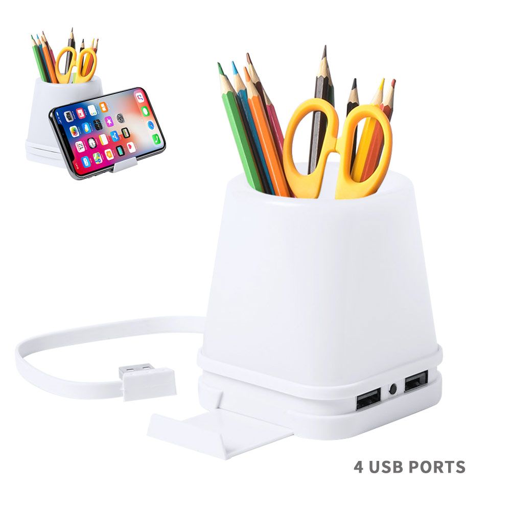 USB Hub Pencil Holder