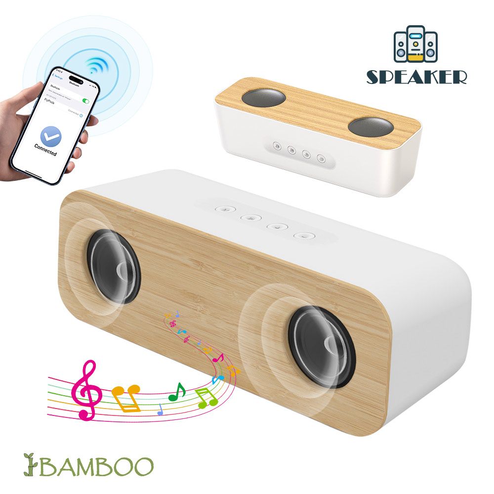 Bamboo Bluetooth Speaker