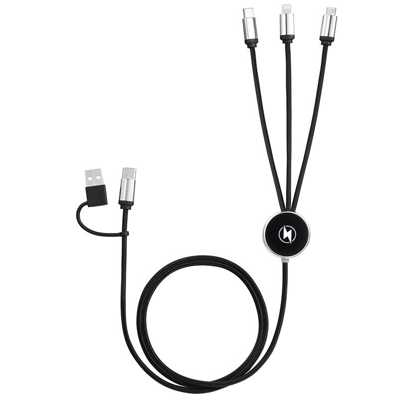 3-In-1 Light-Up Charge Cable