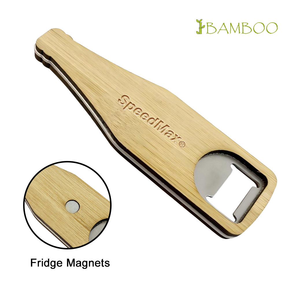 Bamboo Bottle Opener 