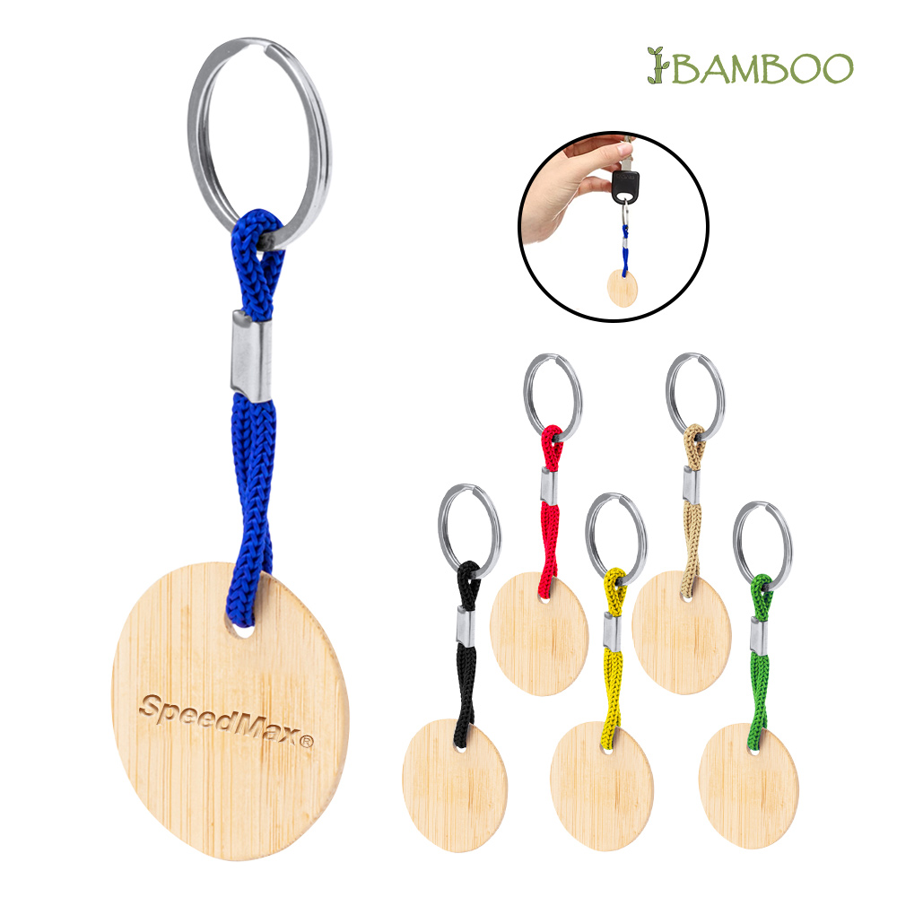 Bamboo Keychain