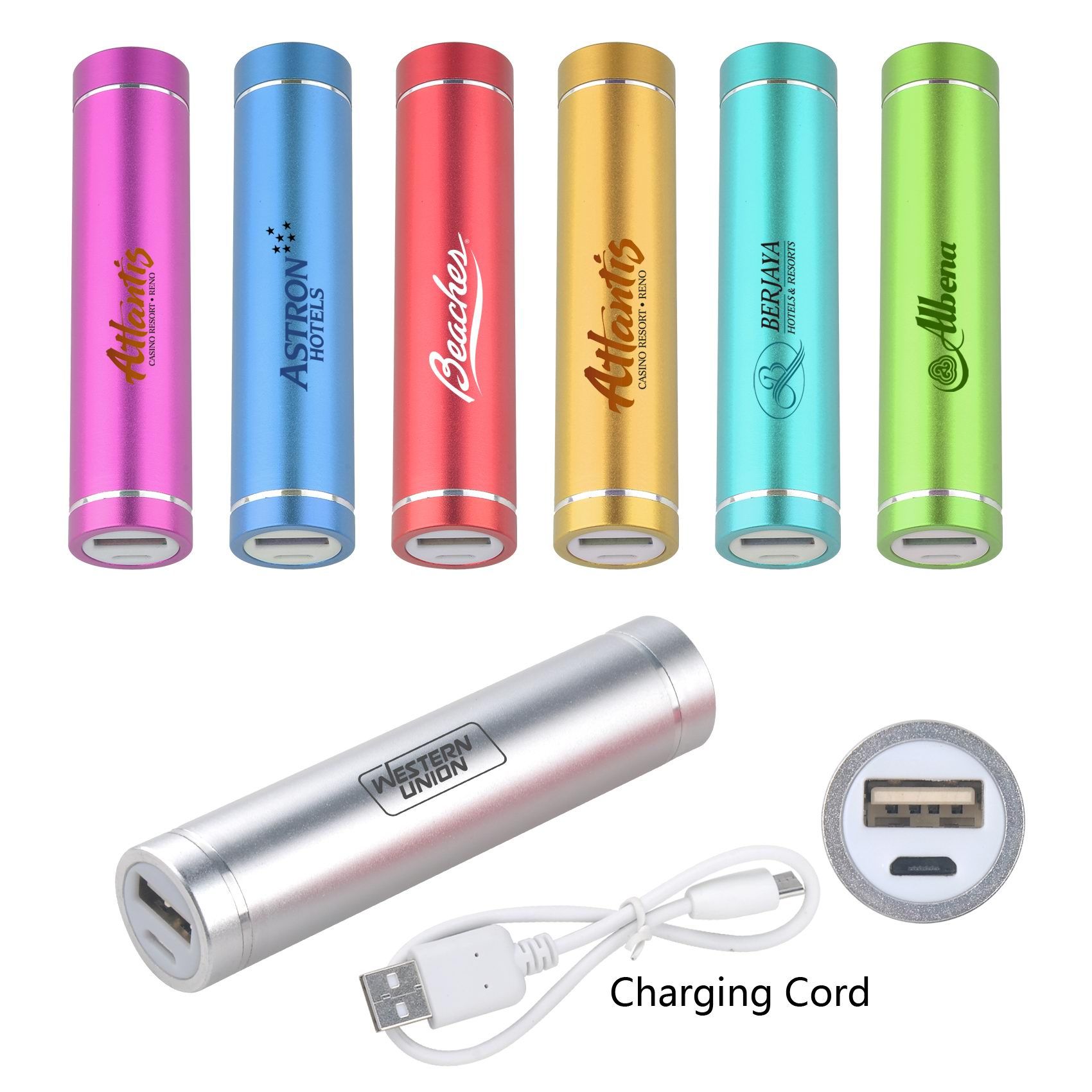 Aluminum Portable Power Bank