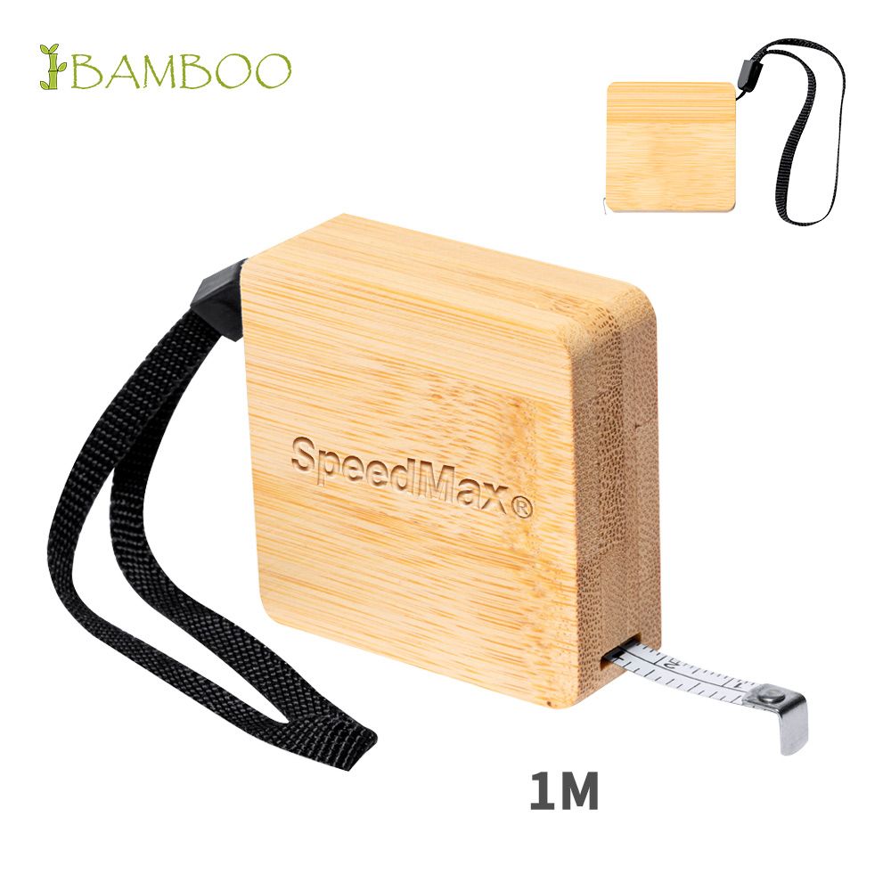 1M Bamboo Tape Measure 