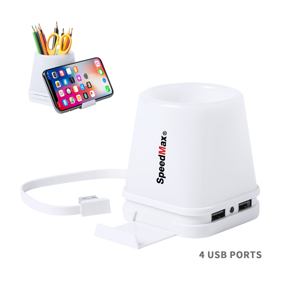USB Hub Pencil Holder