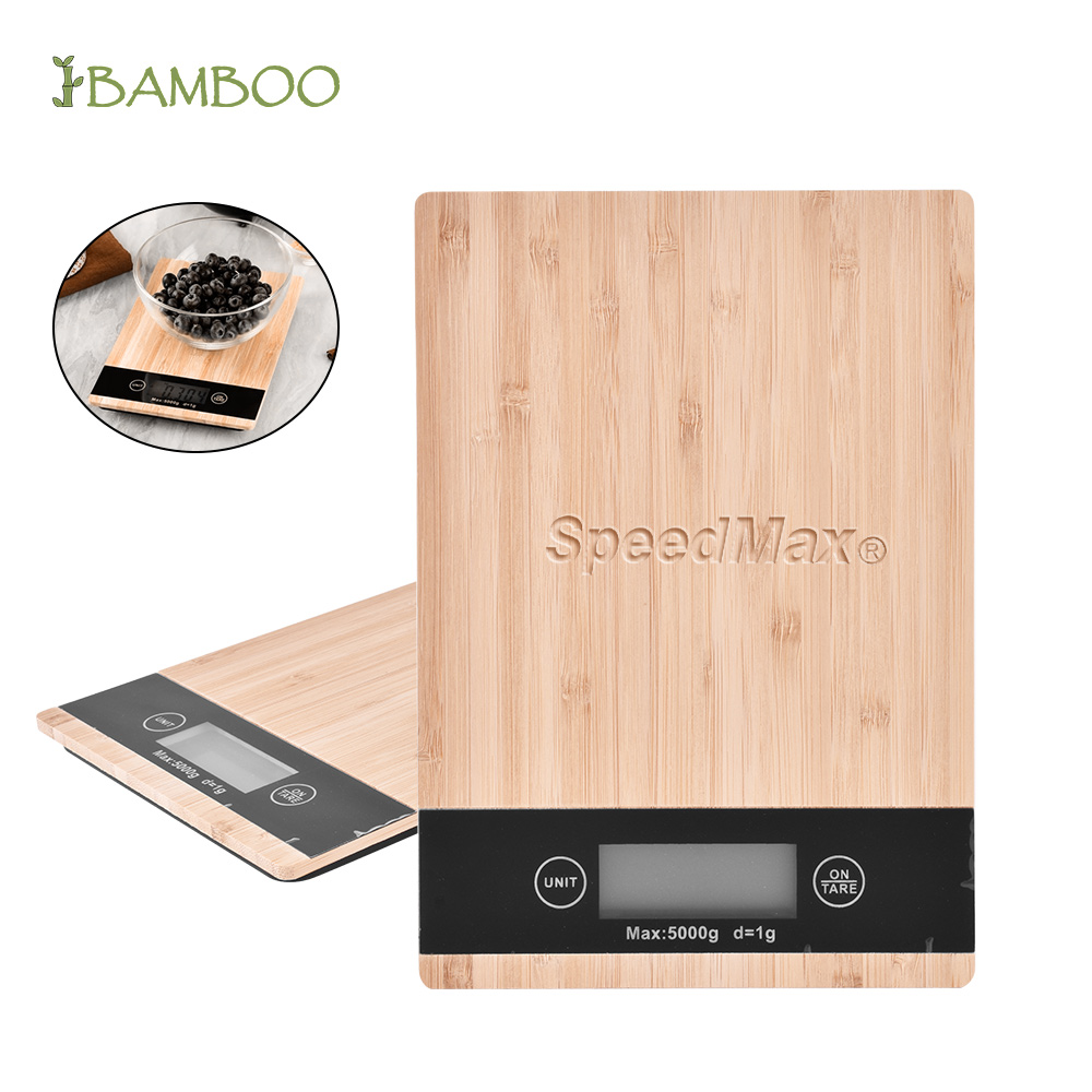 Bamboo Electric Kitchen Scale