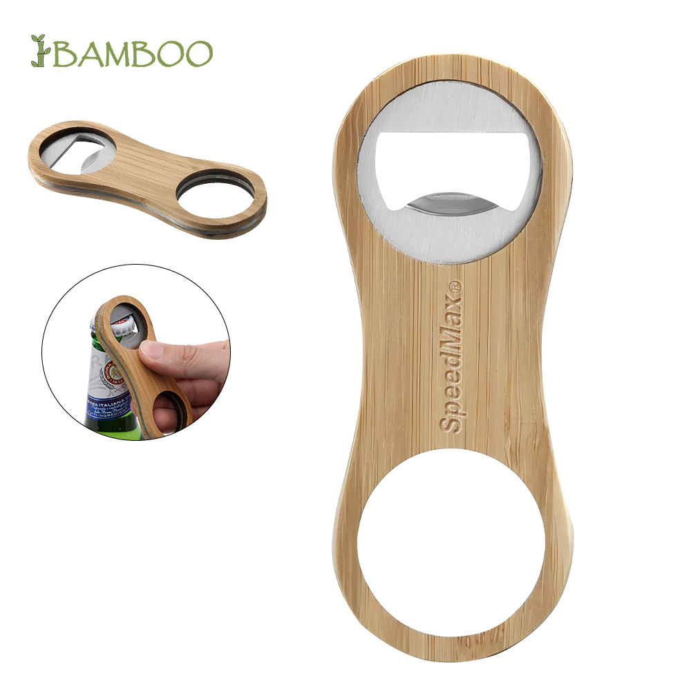 Bamboo Bottle Opener