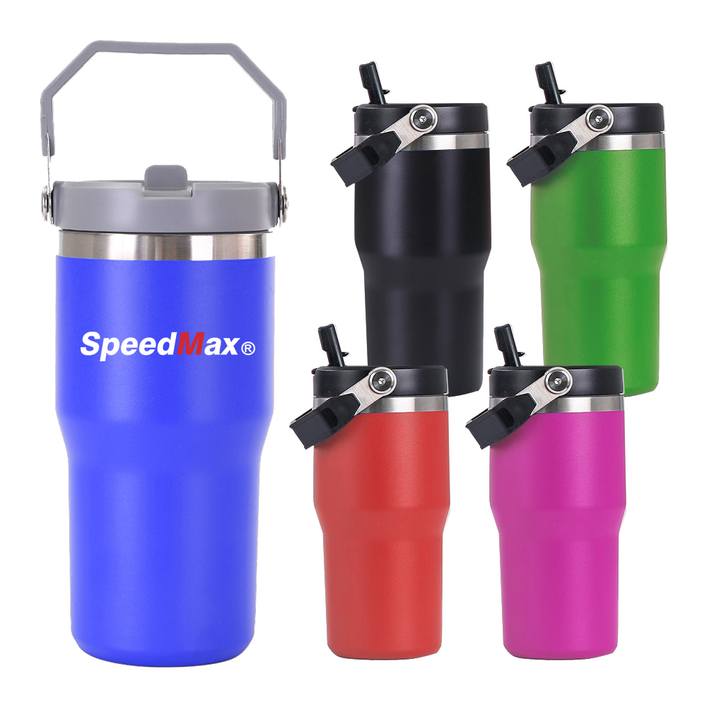 20 oz.Stainless Steel Insulated Tumbler W/Flip Handle