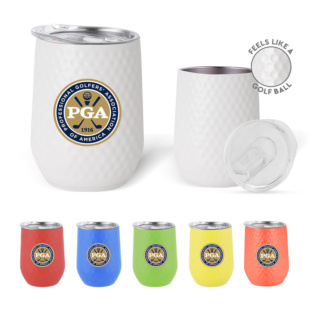 12 oz. Golf Style Stainless Steel Insulated Cup