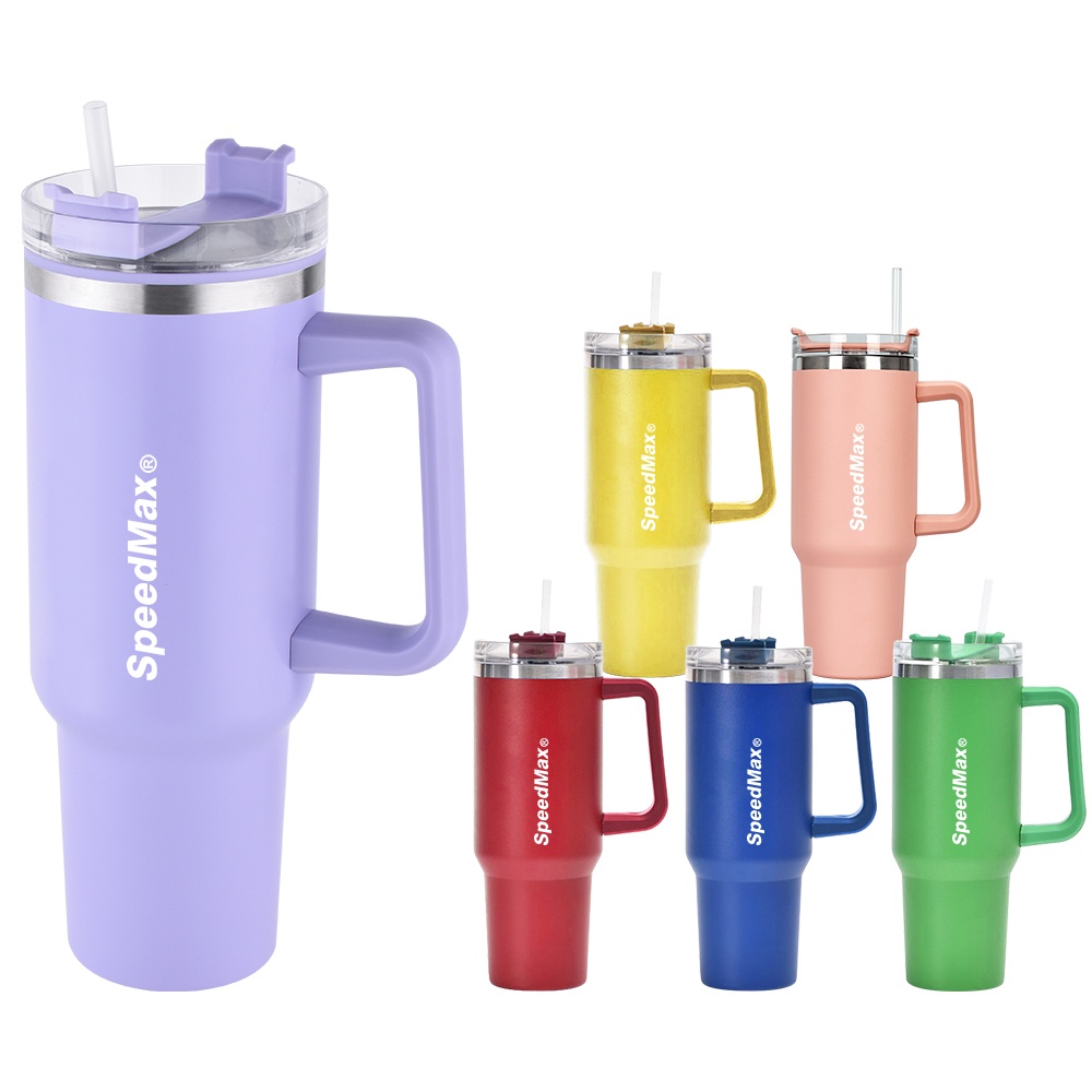 40 OZ Stainless Steel Travel Mug With Handle