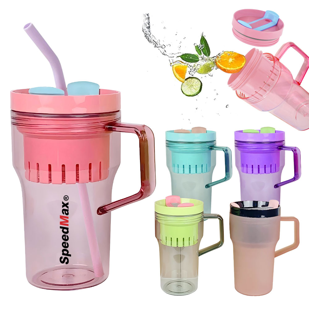 20 OZ Plastic Mug With Fruit Filter