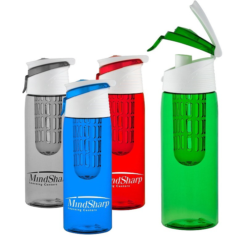 700ML Plastic Water Bottle With Fruit Infuser