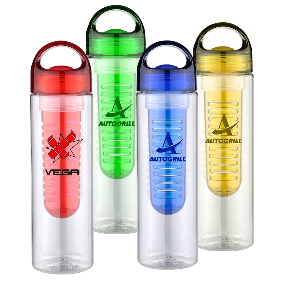700ML Hard Plastic Water Bottle With Fruit Infuser