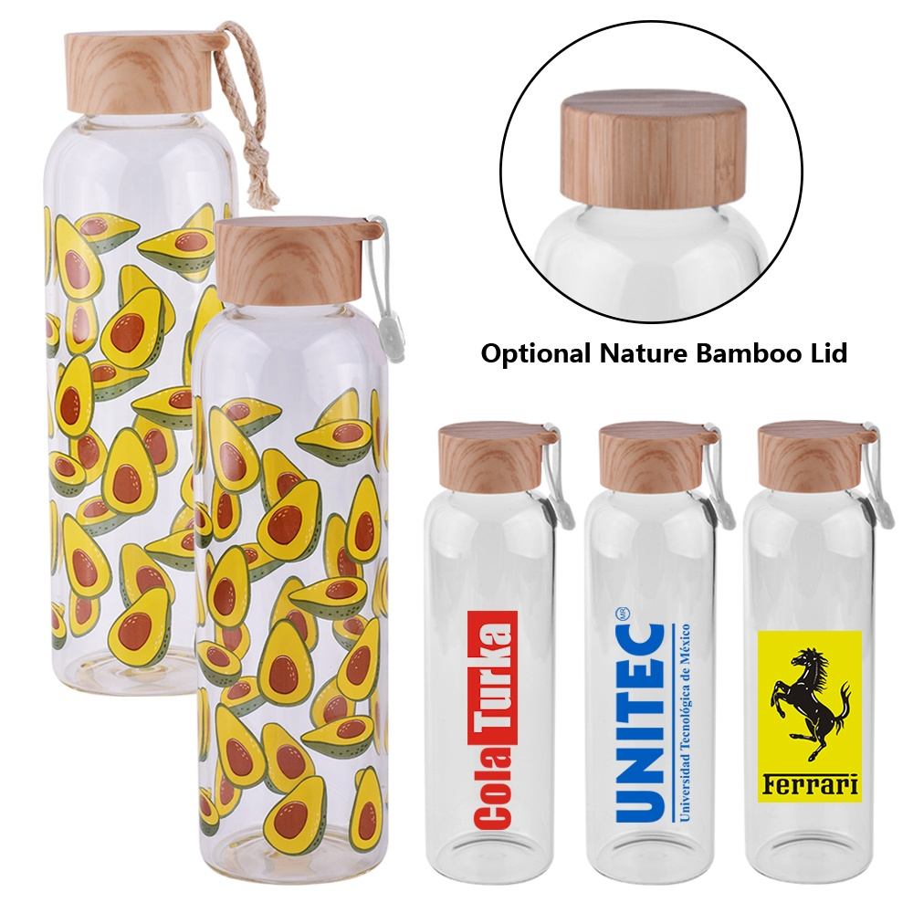 500ML Glass Water Bottle
