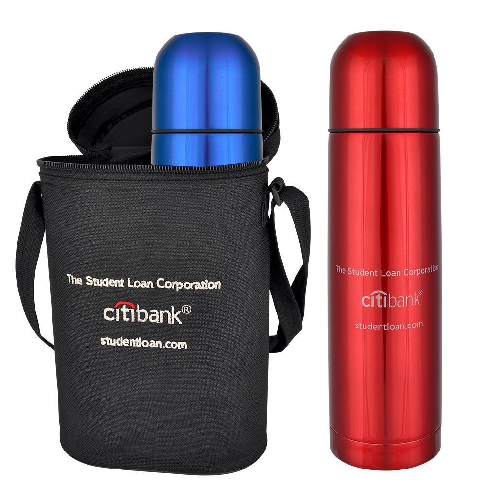 2-PC 500ML Vacuum Flask Set