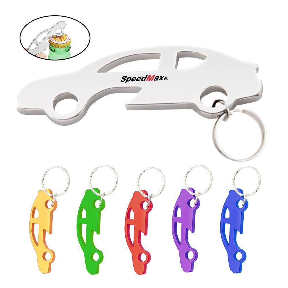 Aluminum Bottle Opener Keychain