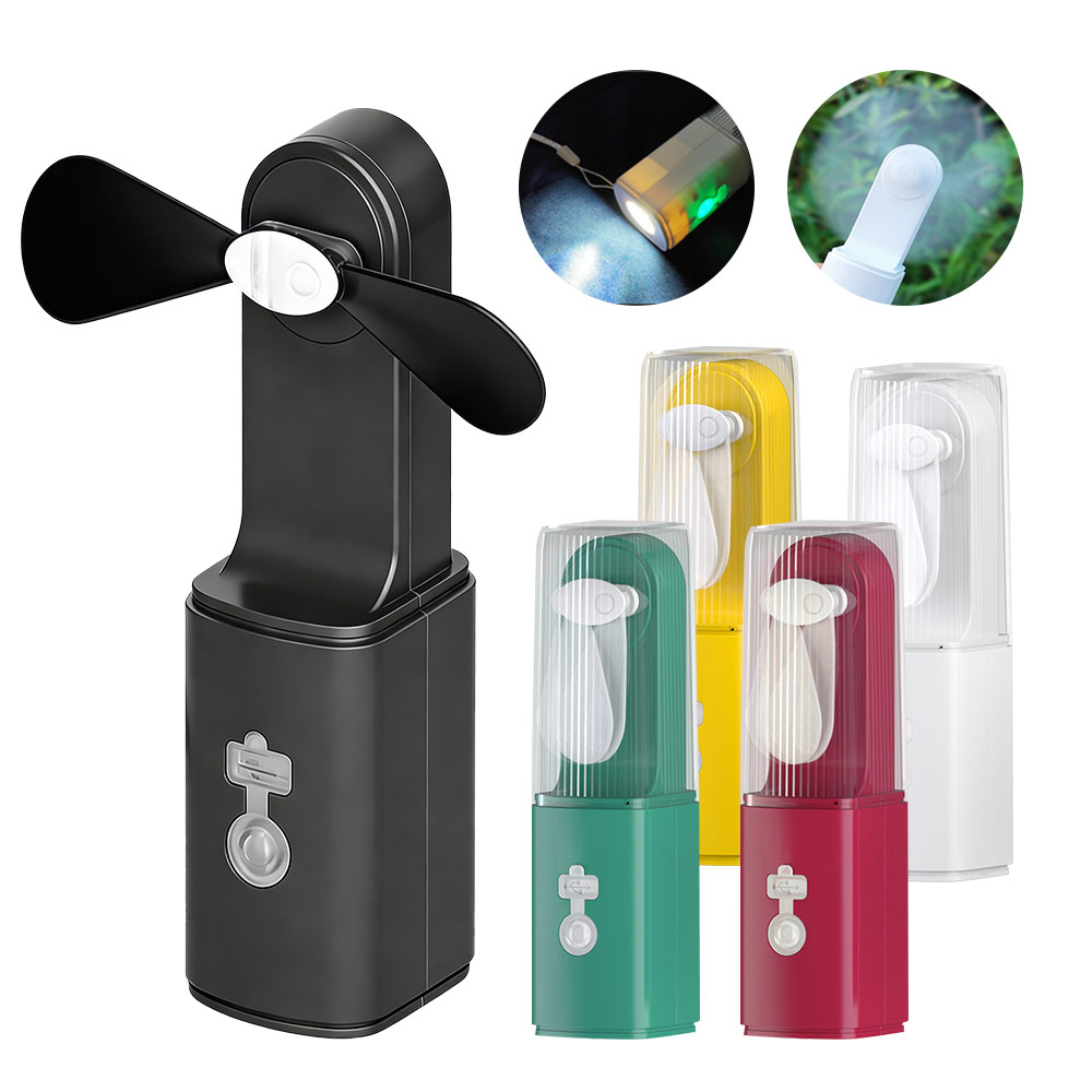 Hand Held Fan With Light